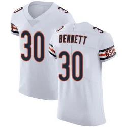 Elite Coleman Bennett Men's Chicago Bears White Vapor Untouchable Jersey - Nike