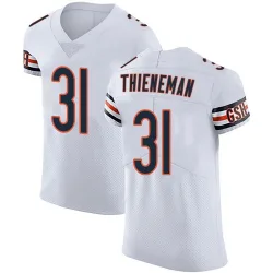 Elite Dillon Thieneman Men's Chicago Bears White Vapor Untouchable Jersey - Nike