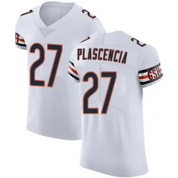 Elite Gabriel Plascencia Men's Chicago Bears White Vapor Untouchable Jersey - Nike