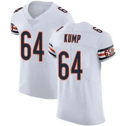 Elite Jaren Kump Men's Chicago Bears White Vapor Untouchable Jersey - Nike