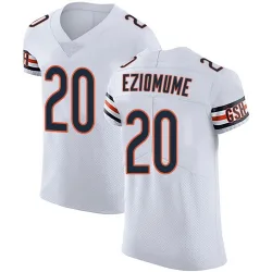Elite KC Eziomume Men's Chicago Bears White Vapor Untouchable Jersey - Nike