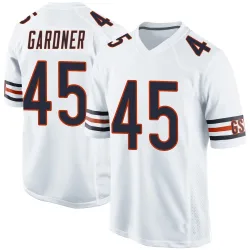 Game Beau Gardner Men's Chicago Bears White Jersey - Nike