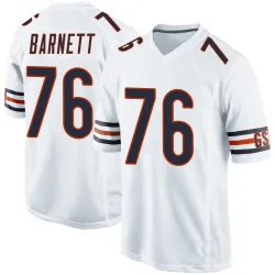 Game Caden Barnett Men's Chicago Bears White Jersey - Nike