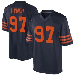 Game James Lynch Men's Chicago Bears Navy Blue Alternate Jersey - Nike