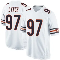 Game James Lynch Youth Chicago Bears White Jersey - Nike