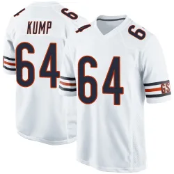 Game Jaren Kump Youth Chicago Bears White Jersey - Nike