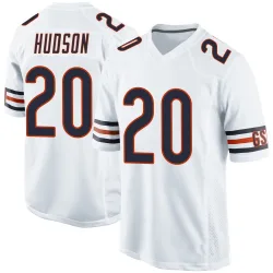 Game Kyron Hudson Youth Chicago Bears White Jersey - Nike