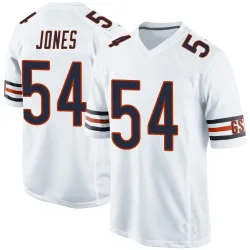 Game Logan Jones Youth Chicago Bears White Jersey - Nike