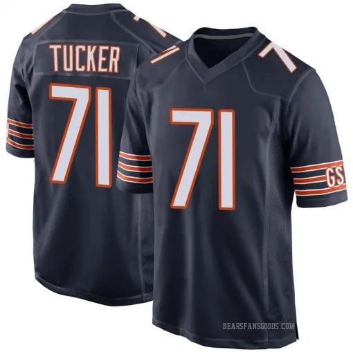 Game Marquez Tucker Youth Chicago Bears 