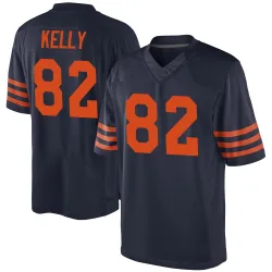 Game Omari Kelly Men's Chicago Bears Navy Blue Alternate Jersey - Nike