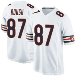 Game Sam Roush Men's Chicago Bears White Jersey - Nike
