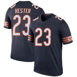 Legend Devin Hester Men's Chicago Bears Navy Color Rush Jersey - Nike