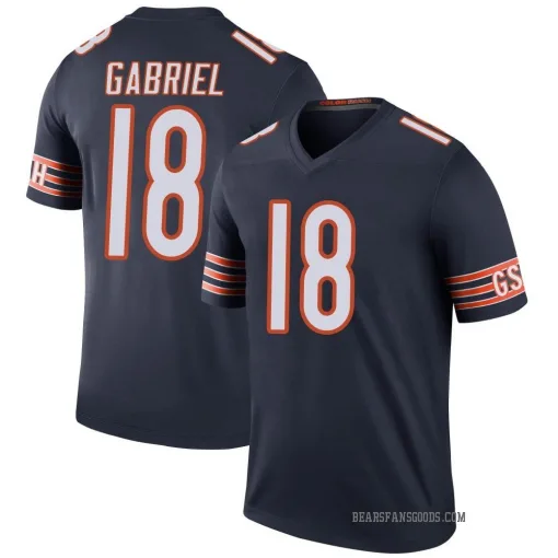Chicago Bears Navy Color Rush Jersey - Nike