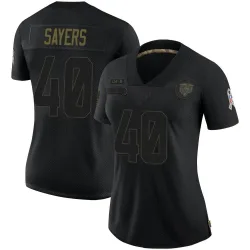 gale sayers white jersey