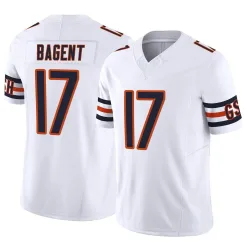 Limited Tyson Bagent Men's Chicago Bears White Vapor F.U.S.E. Jersey - Nike