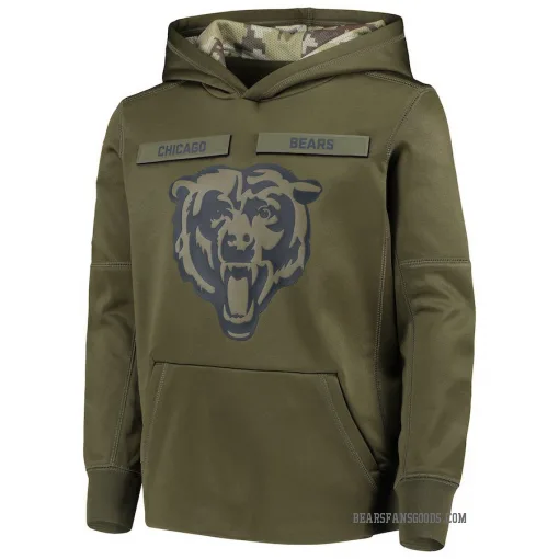 bears hoodie salute to service